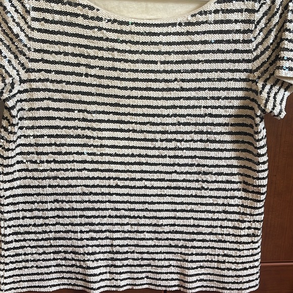 J. Crew black and white sequins - Picture 5 of 10